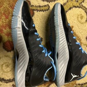 Air Jordan Super.Fly Low 'Black University Blue' Mens 10.5